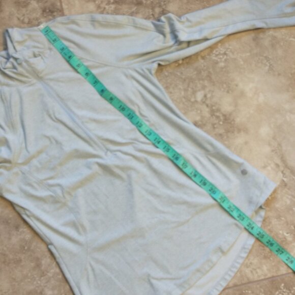 Women's Apana Yoga Light Green  Long Sleeve Athletic Top Size Small - Picture 9 of 10